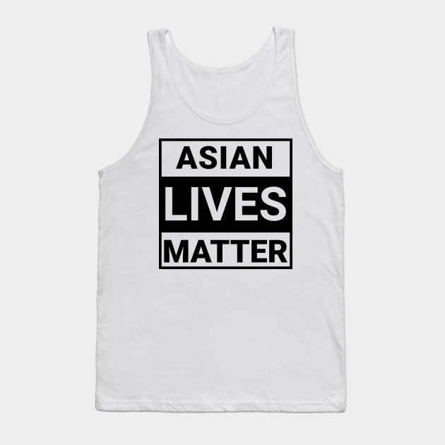 Asian Lives Matter Tank Top by Vanilla Susu
